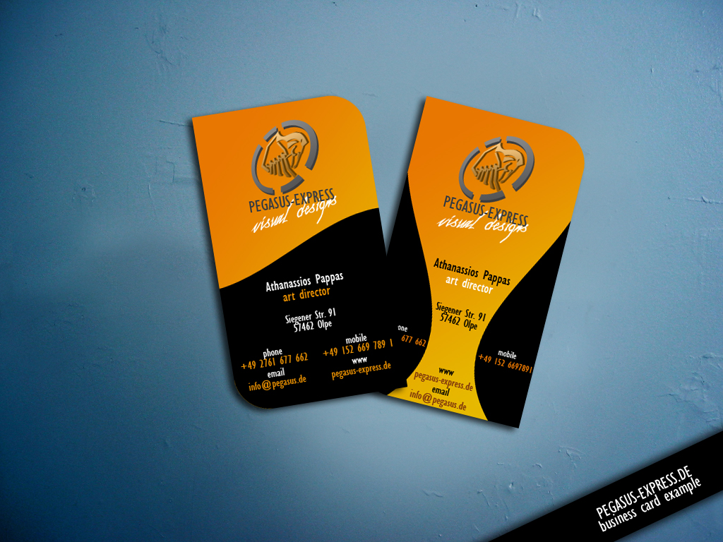 Business Card Example